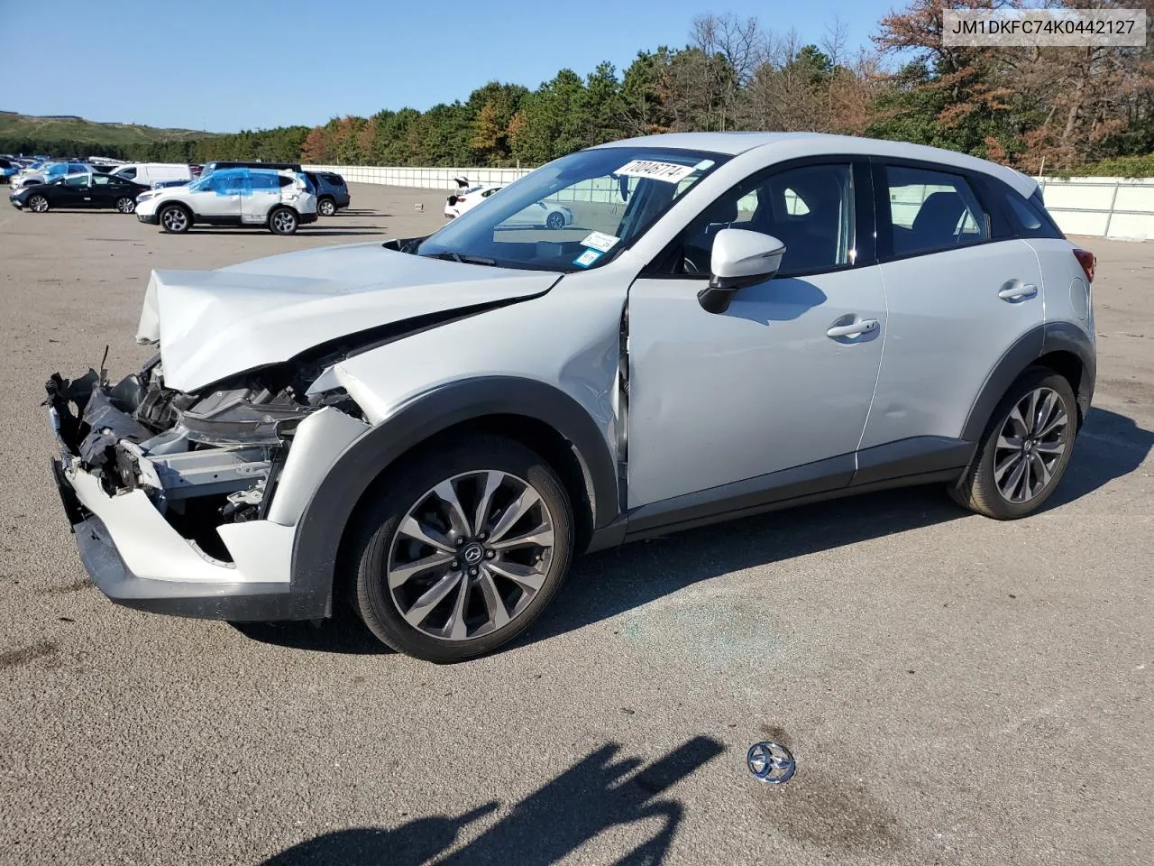 2019 Mazda Cx-3 Touring VIN: JM1DKFC74K0442127 Lot: 70046774