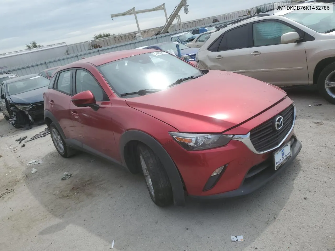 2019 Mazda Cx-3 Sport VIN: JM1DKDB76K1452786 Lot: 71631954