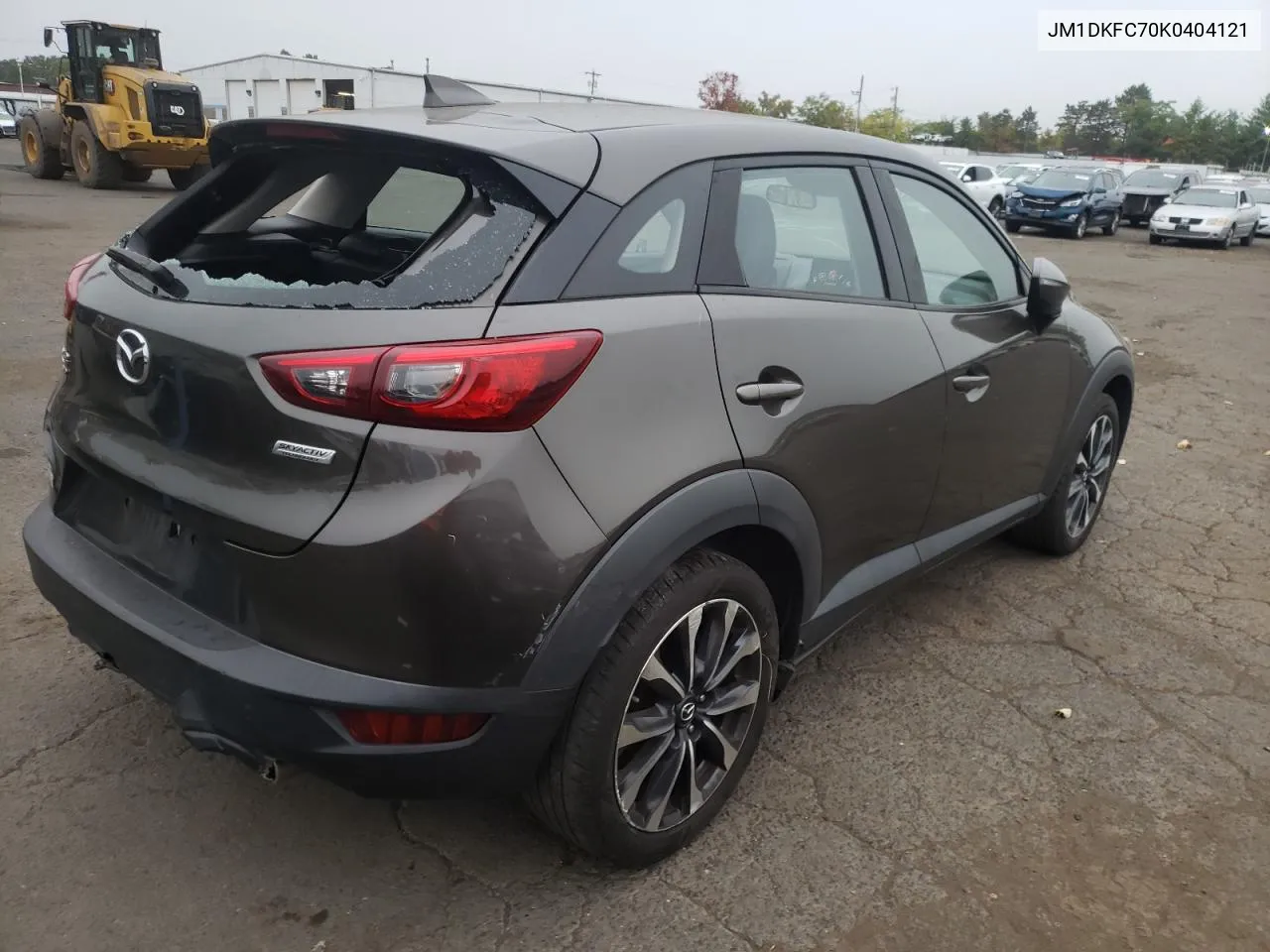 2019 Mazda Cx-3 Touring VIN: JM1DKFC70K0404121 Lot: 72705714