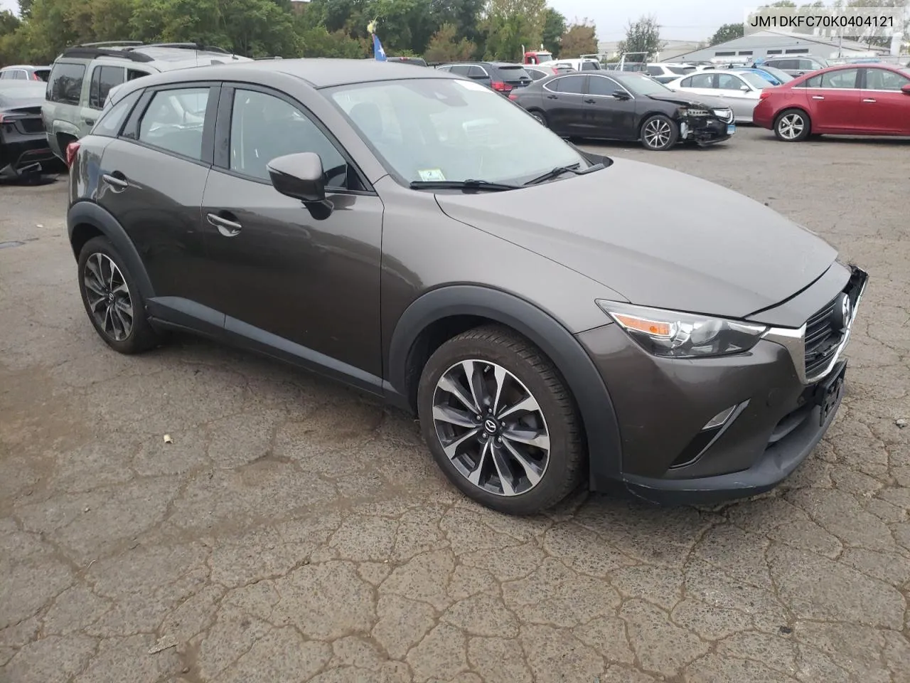 2019 Mazda Cx-3 Touring VIN: JM1DKFC70K0404121 Lot: 72705714