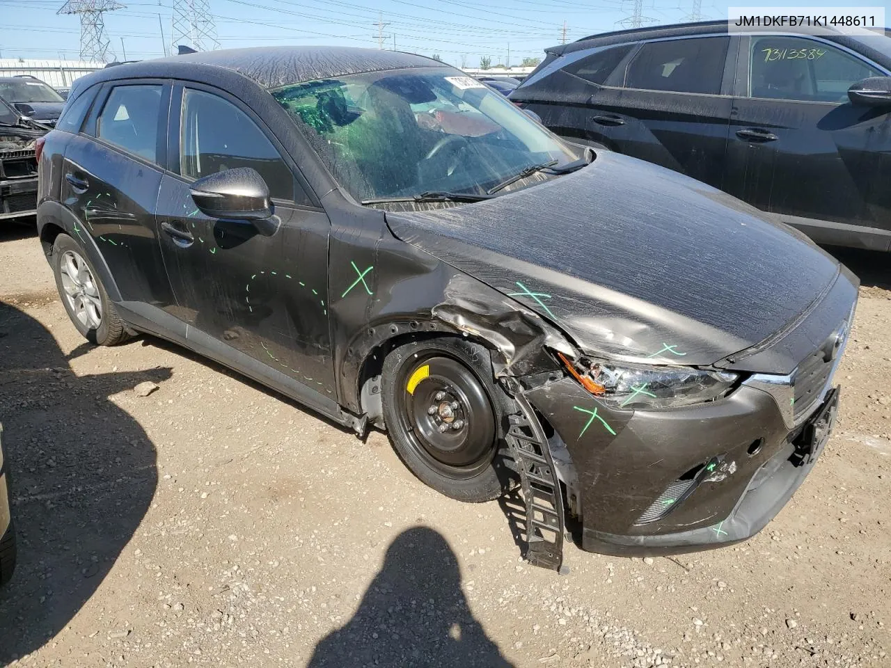 JM1DKFB71K1448611 2019 Mazda Cx-3 Sport