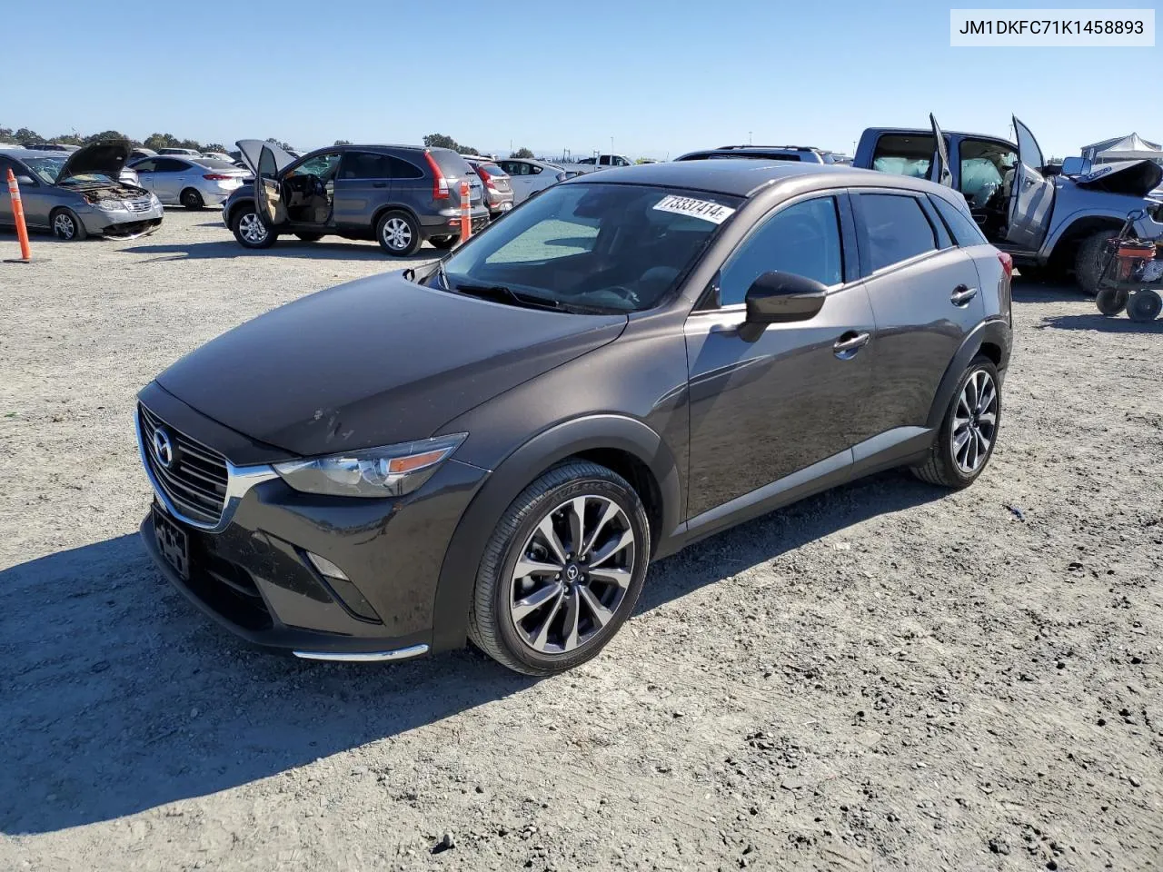 JM1DKFC71K1458893 2019 Mazda Cx-3 Touring