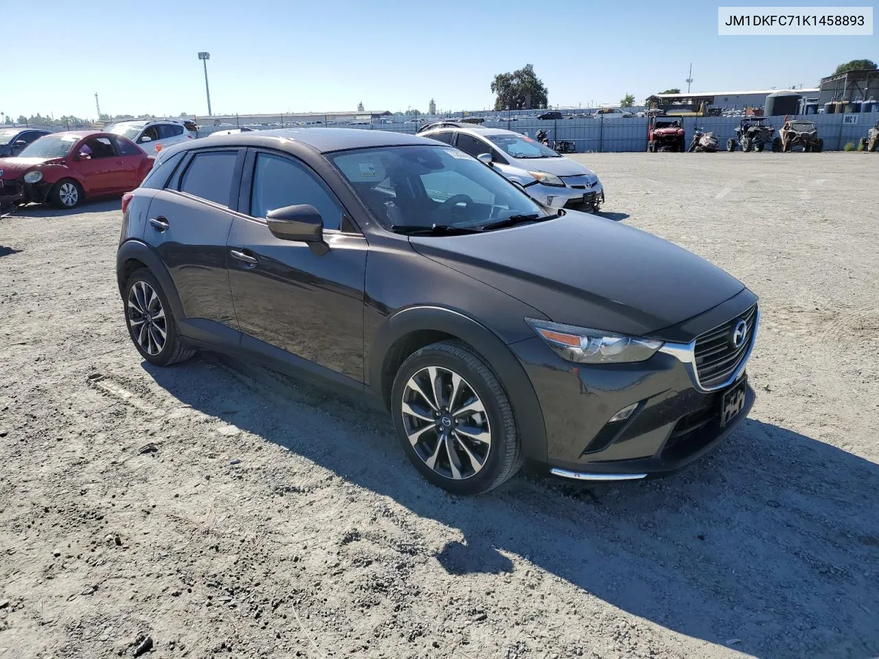 2019 Mazda Cx-3 Touring VIN: JM1DKFC71K1458893 Lot: 73337414