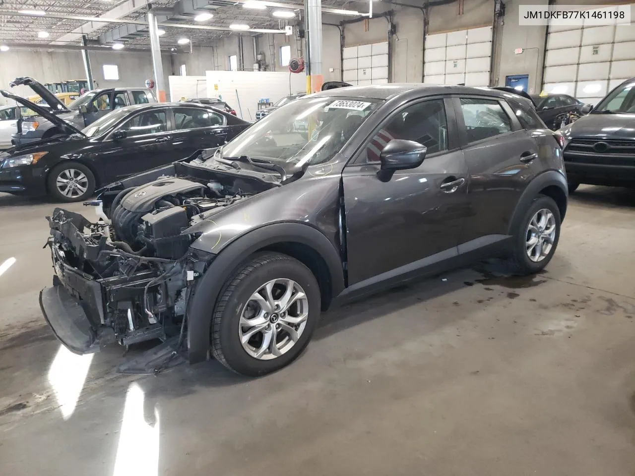 2019 Mazda Cx-3 Sport VIN: JM1DKFB77K1461198 Lot: 73653024