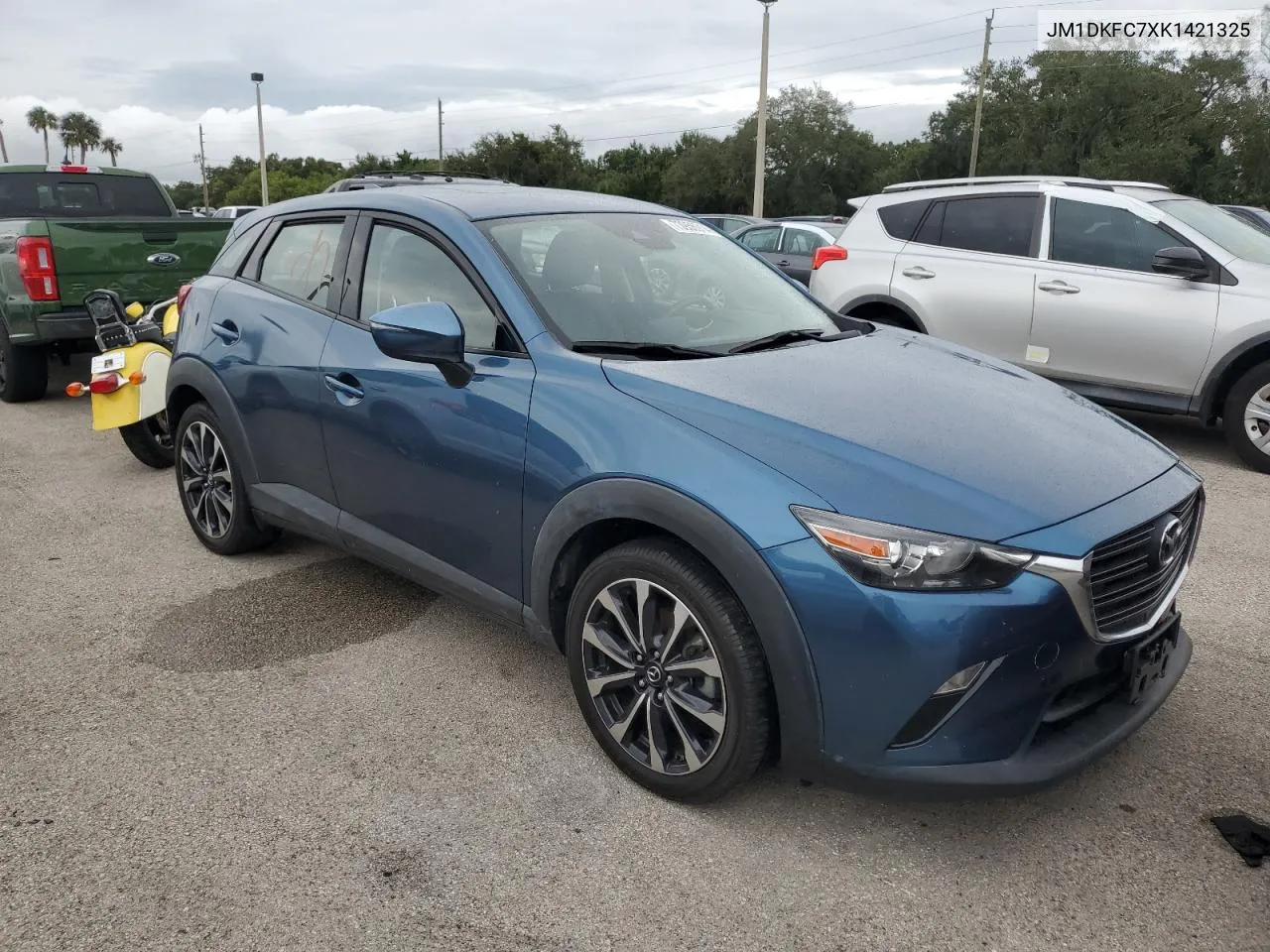 2019 Mazda Cx-3 Touring VIN: JM1DKFC7XK1421325 Lot: 73956914