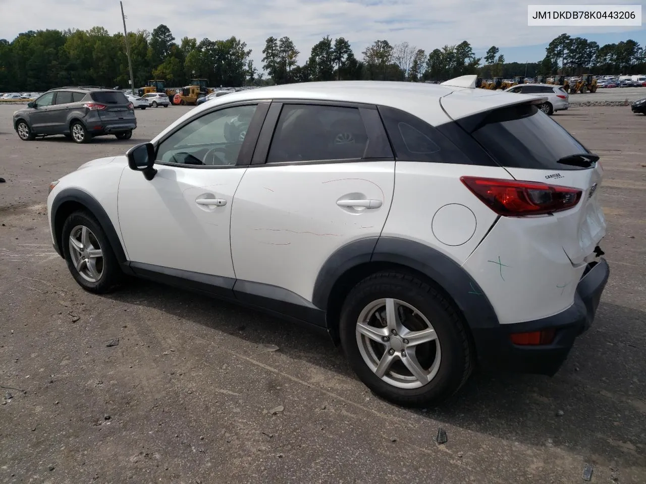 2019 Mazda Cx-3 Sport VIN: JM1DKDB78K0443206 Lot: 74299044