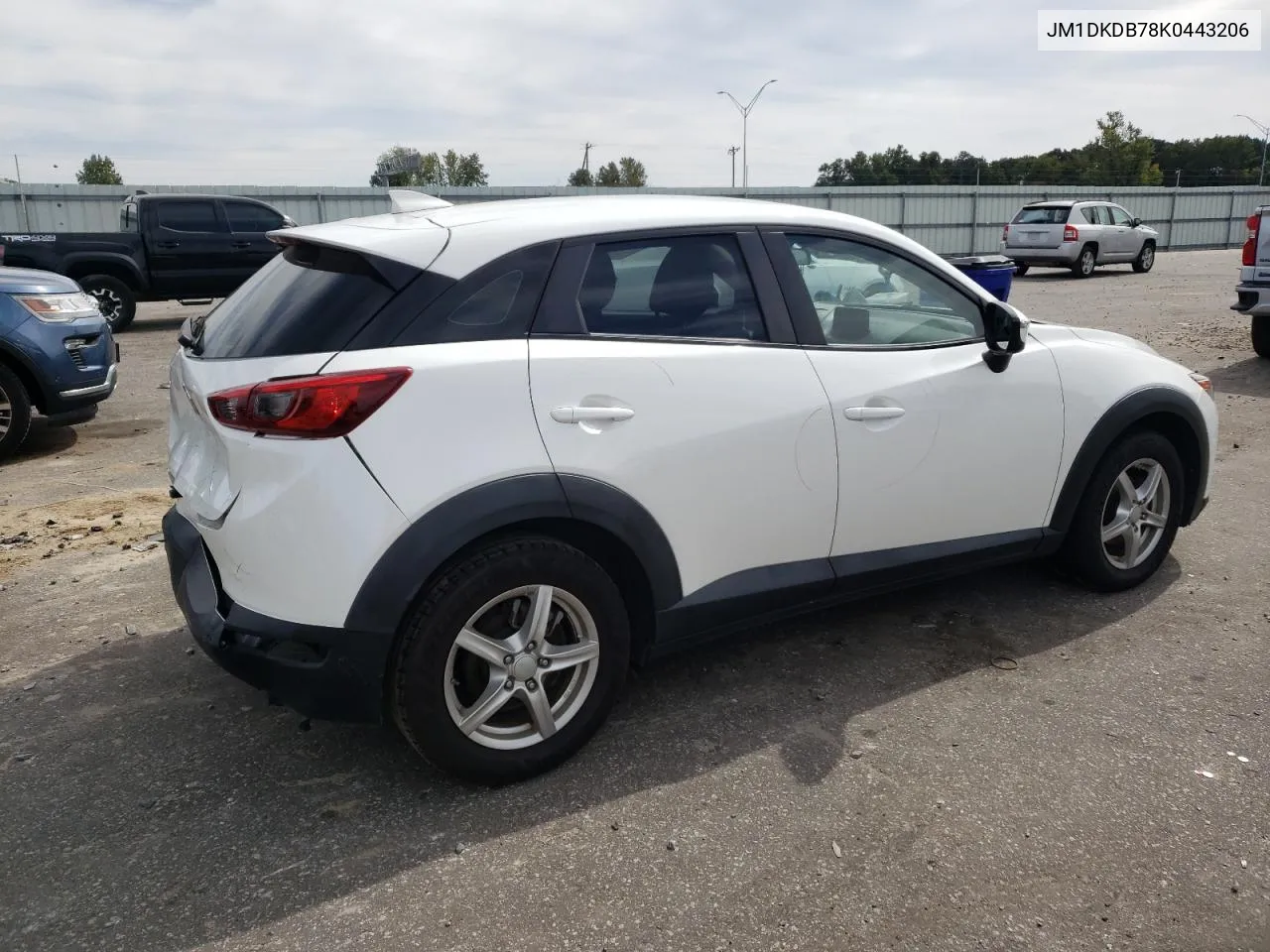 JM1DKDB78K0443206 2019 Mazda Cx-3 Sport