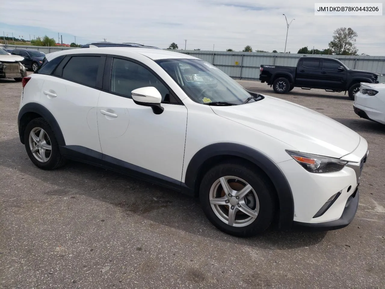 JM1DKDB78K0443206 2019 Mazda Cx-3 Sport