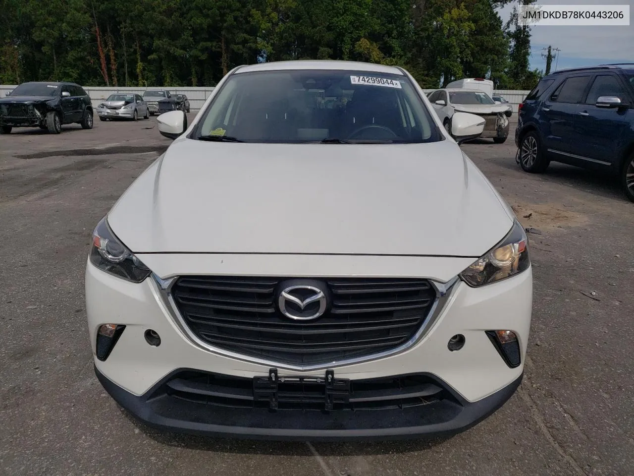 JM1DKDB78K0443206 2019 Mazda Cx-3 Sport