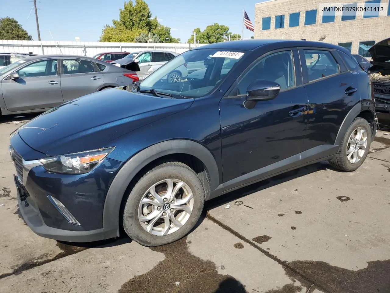 2019 Mazda Cx-3 Sport VIN: JM1DKFB79K0441413 Lot: 74610664