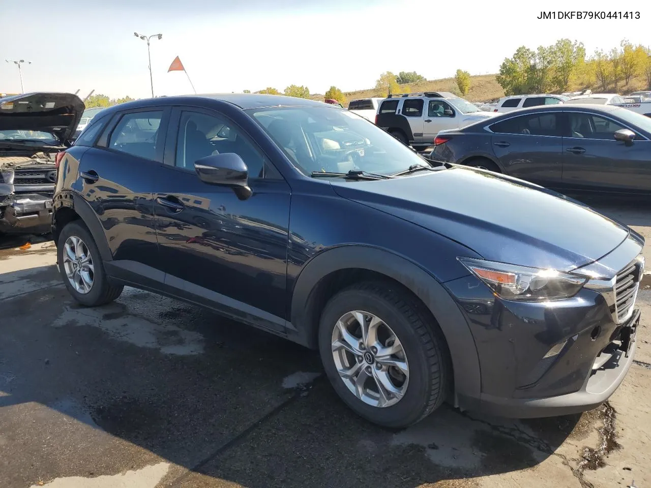 2019 Mazda Cx-3 Sport VIN: JM1DKFB79K0441413 Lot: 74610664