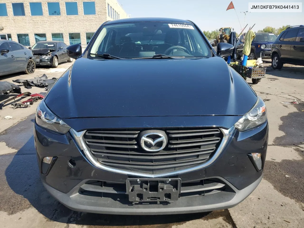 2019 Mazda Cx-3 Sport VIN: JM1DKFB79K0441413 Lot: 74610664