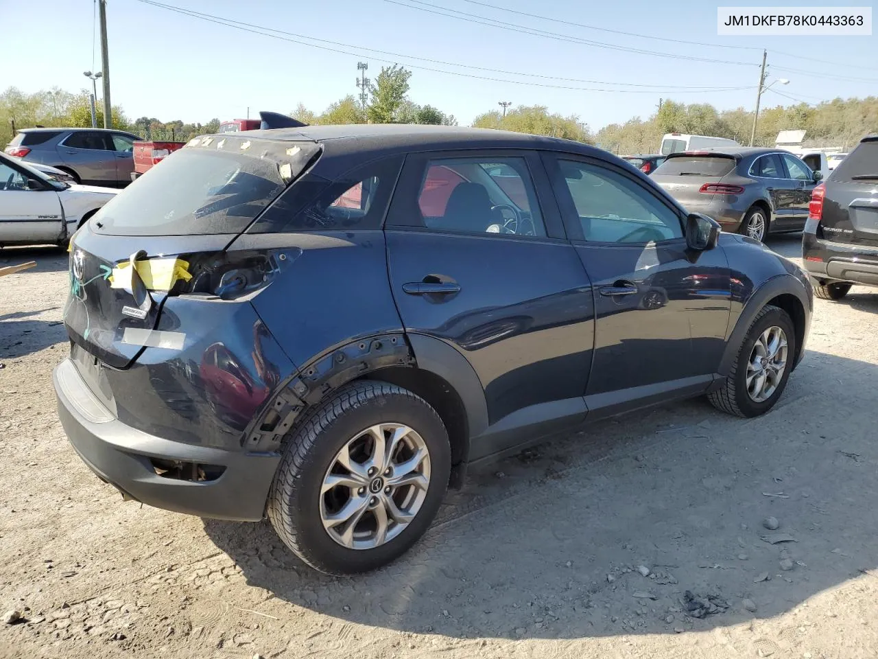 2019 Mazda Cx-3 Sport VIN: JM1DKFB78K0443363 Lot: 74760654