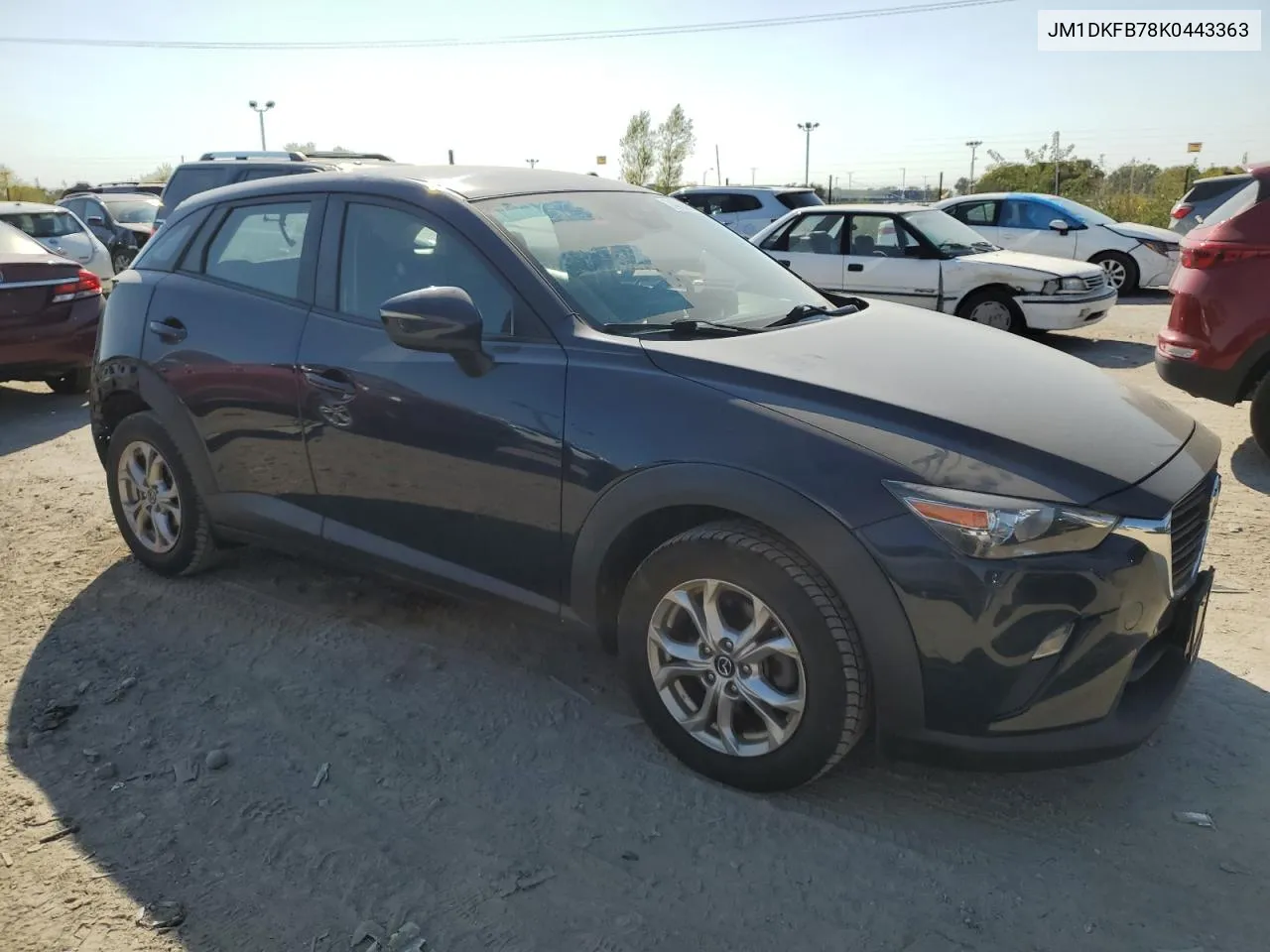 2019 Mazda Cx-3 Sport VIN: JM1DKFB78K0443363 Lot: 74760654