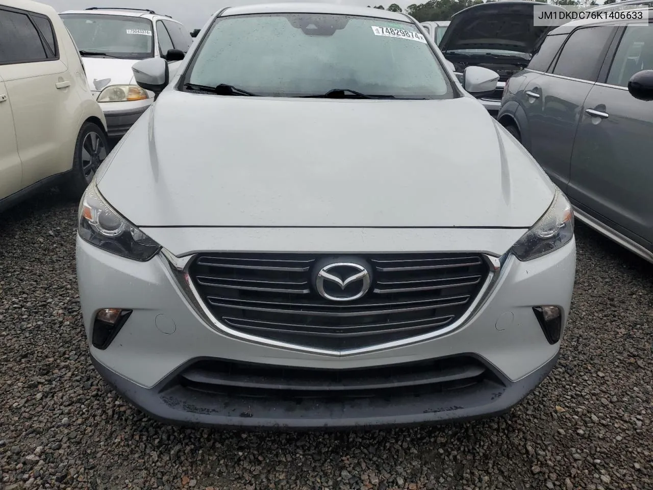 2019 Mazda Cx-3 Touring VIN: JM1DKDC76K1406633 Lot: 74829874