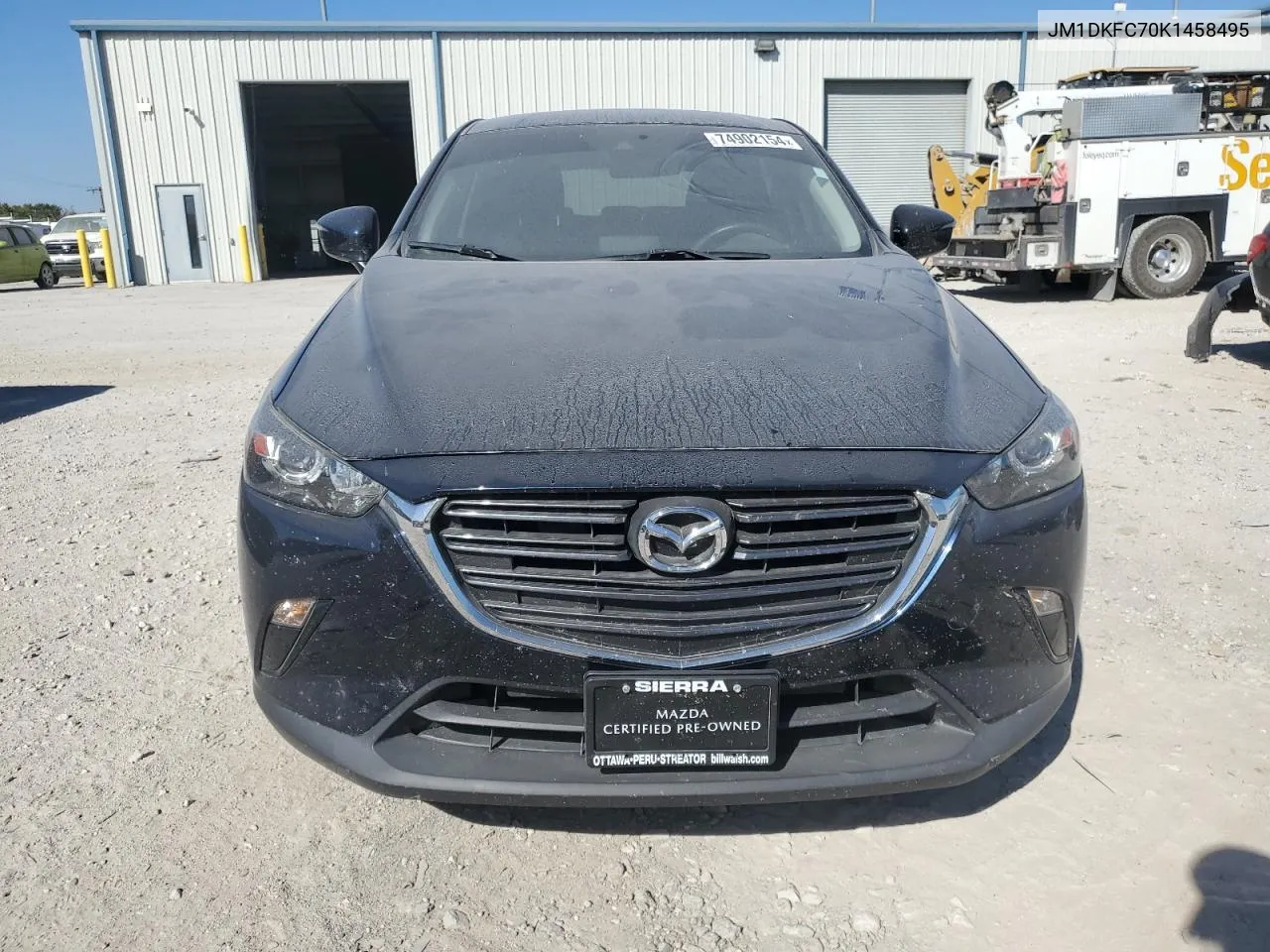 2019 Mazda Cx-3 Touring VIN: JM1DKFC70K1458495 Lot: 74902154