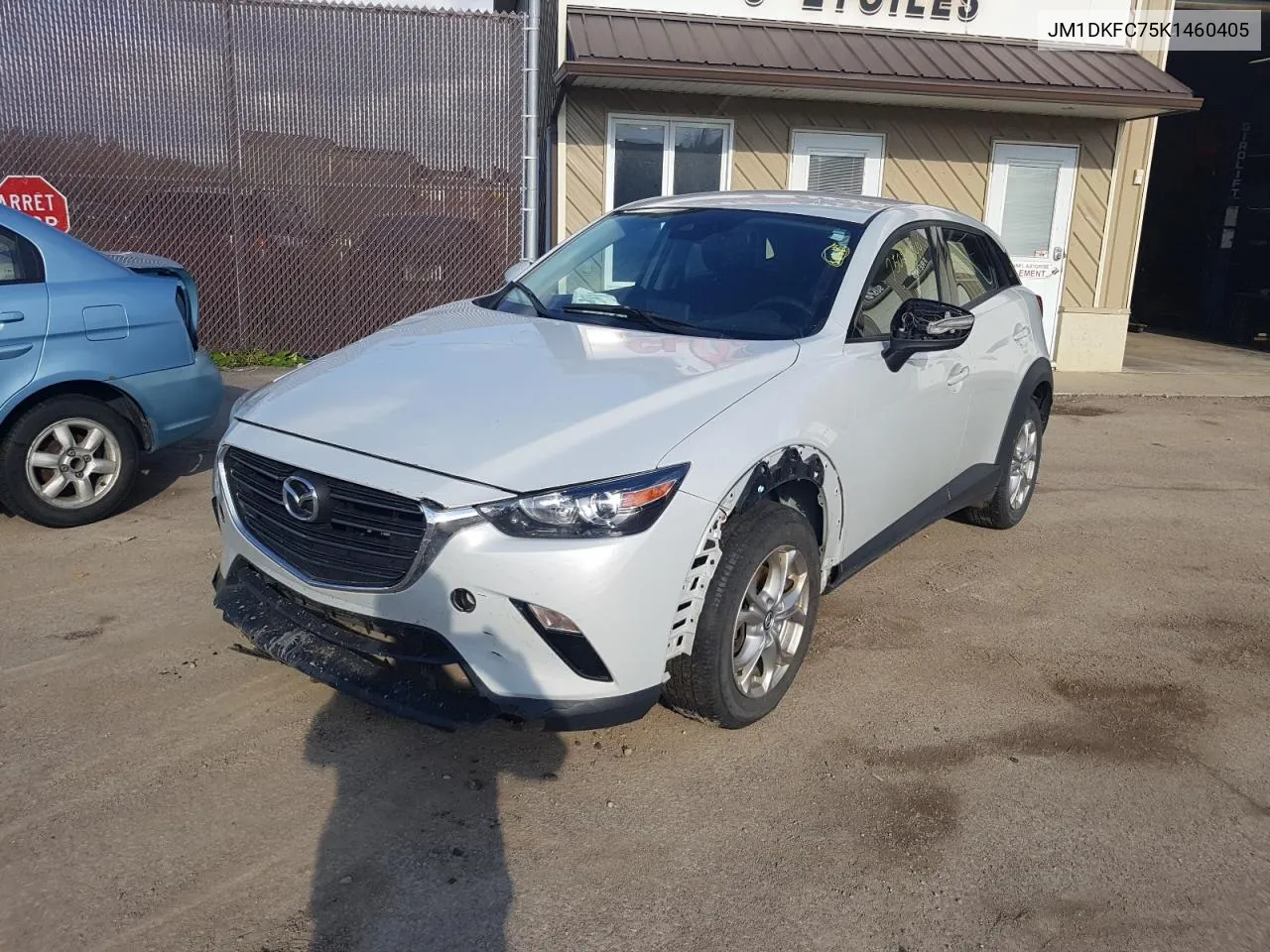 2019 Mazda Cx-3 Touring VIN: JM1DKFC75K1460405 Lot: 75020644