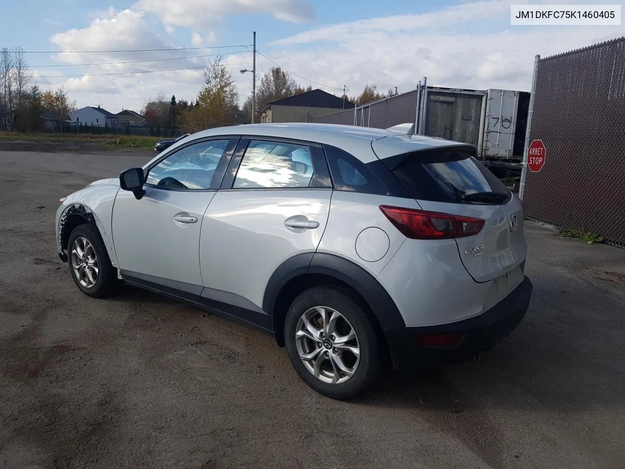 2019 Mazda Cx-3 Touring VIN: JM1DKFC75K1460405 Lot: 75020644