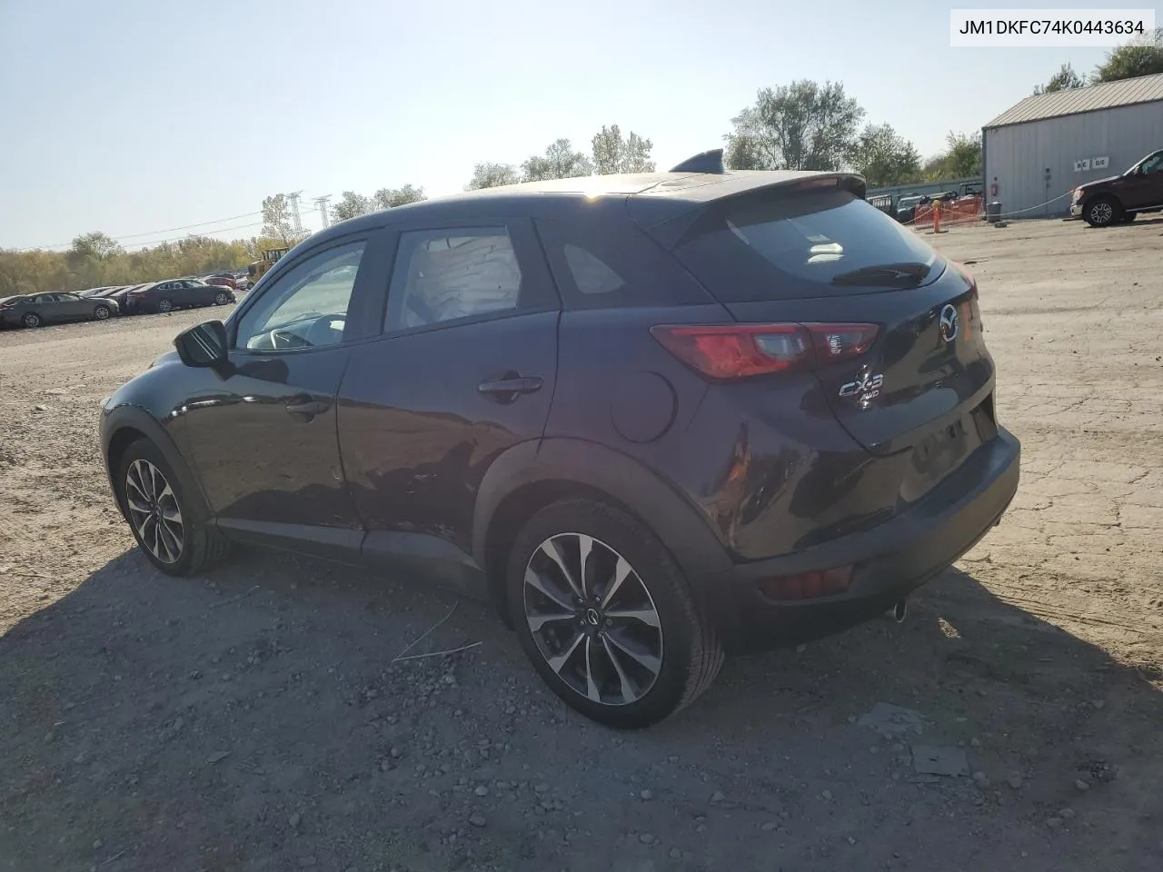 2019 Mazda Cx-3 Touring VIN: JM1DKFC74K0443634 Lot: 75552674