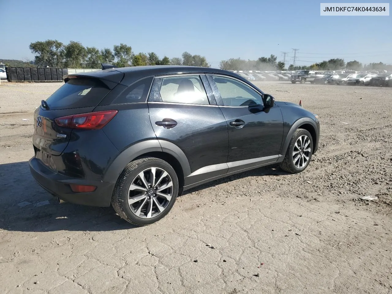 2019 Mazda Cx-3 Touring VIN: JM1DKFC74K0443634 Lot: 75552674