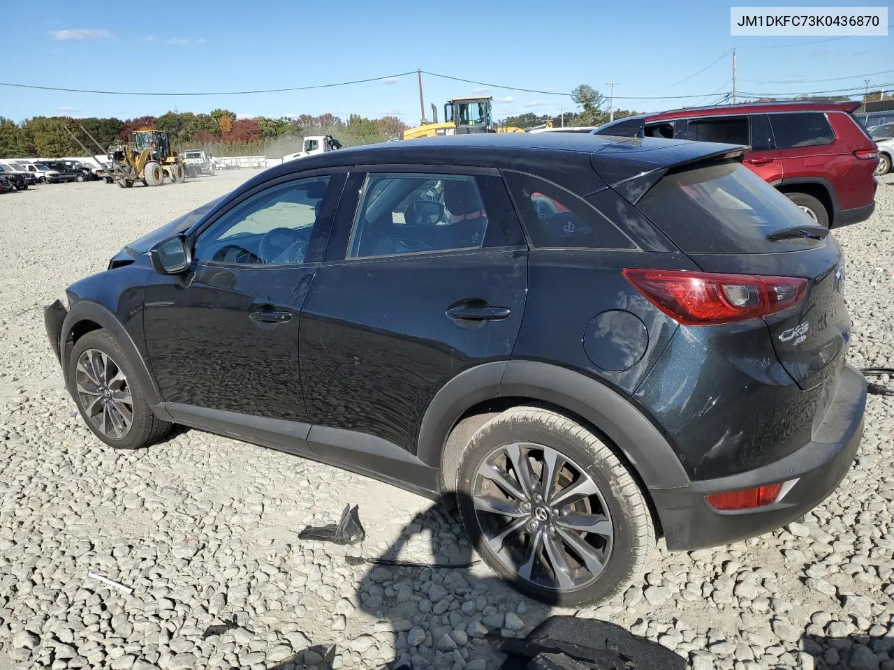 2019 Mazda Cx-3 Touring VIN: JM1DKFC73K0436870 Lot: 75776664