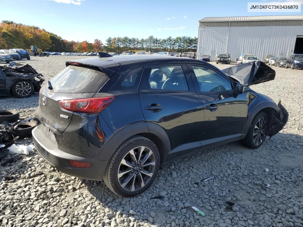 2019 Mazda Cx-3 Touring VIN: JM1DKFC73K0436870 Lot: 75776664