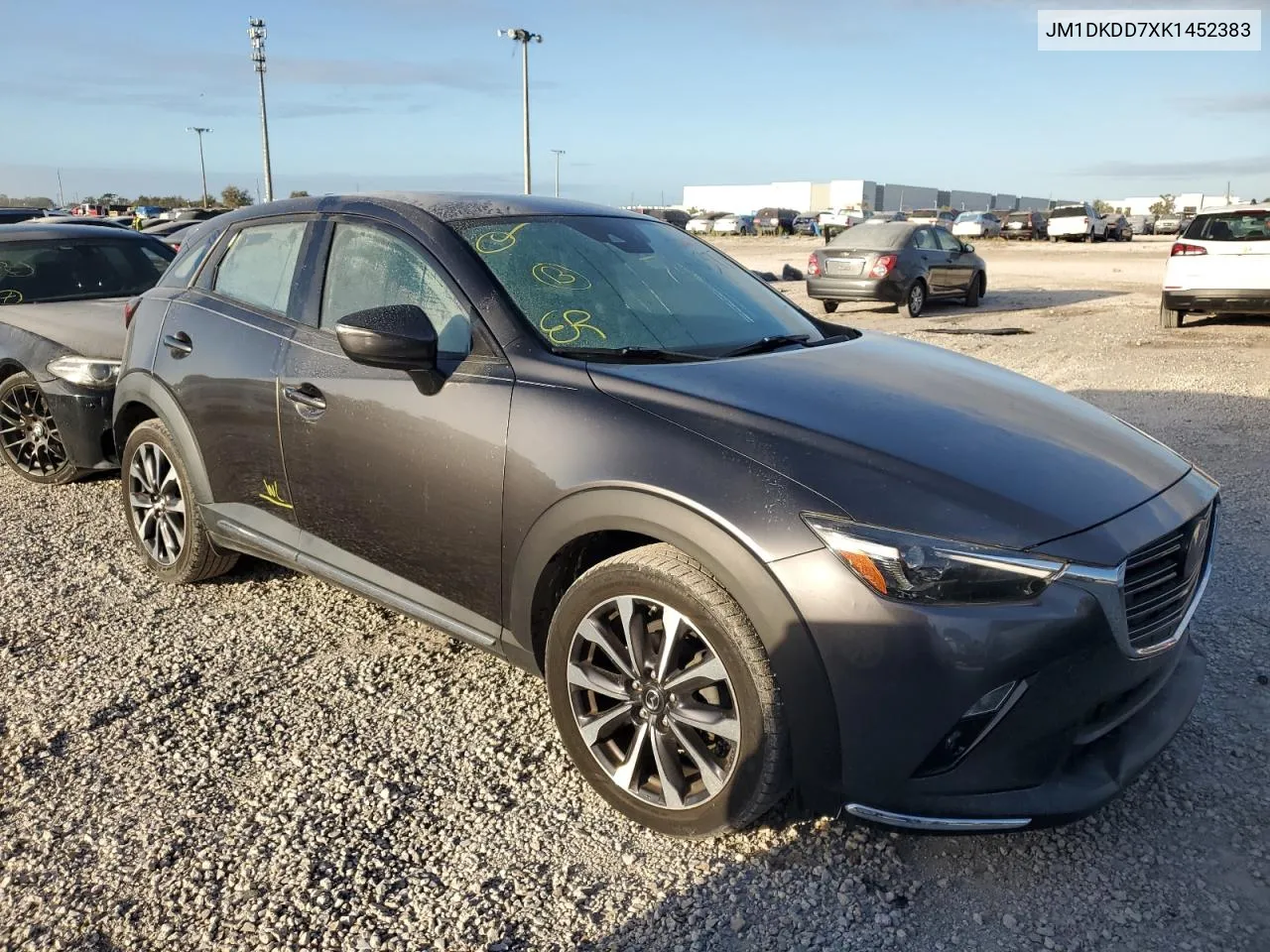 2019 Mazda Cx-3 Grand Touring VIN: JM1DKDD7XK1452383 Lot: 76363774