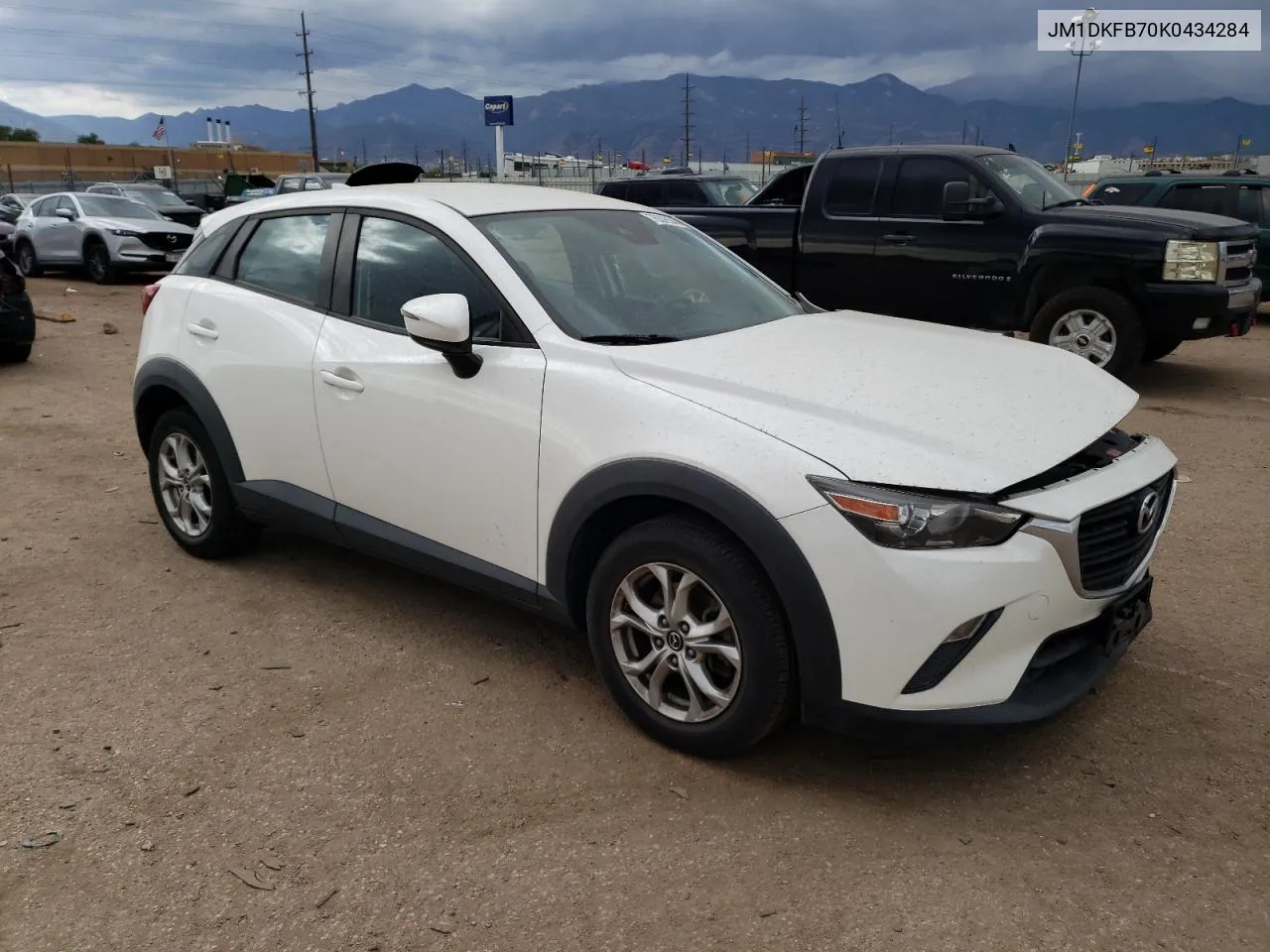 2019 Mazda Cx-3 Sport VIN: JM1DKFB70K0434284 Lot: 76399344