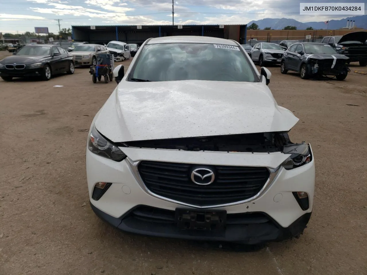 2019 Mazda Cx-3 Sport VIN: JM1DKFB70K0434284 Lot: 76399344