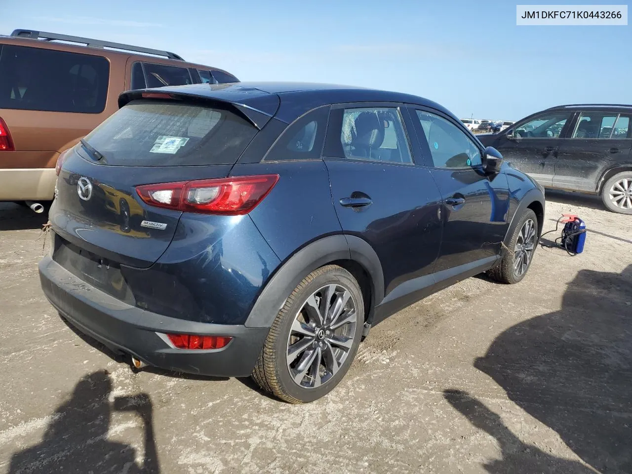 2019 Mazda Cx-3 Touring VIN: JM1DKFC71K0443266 Lot: 76935184