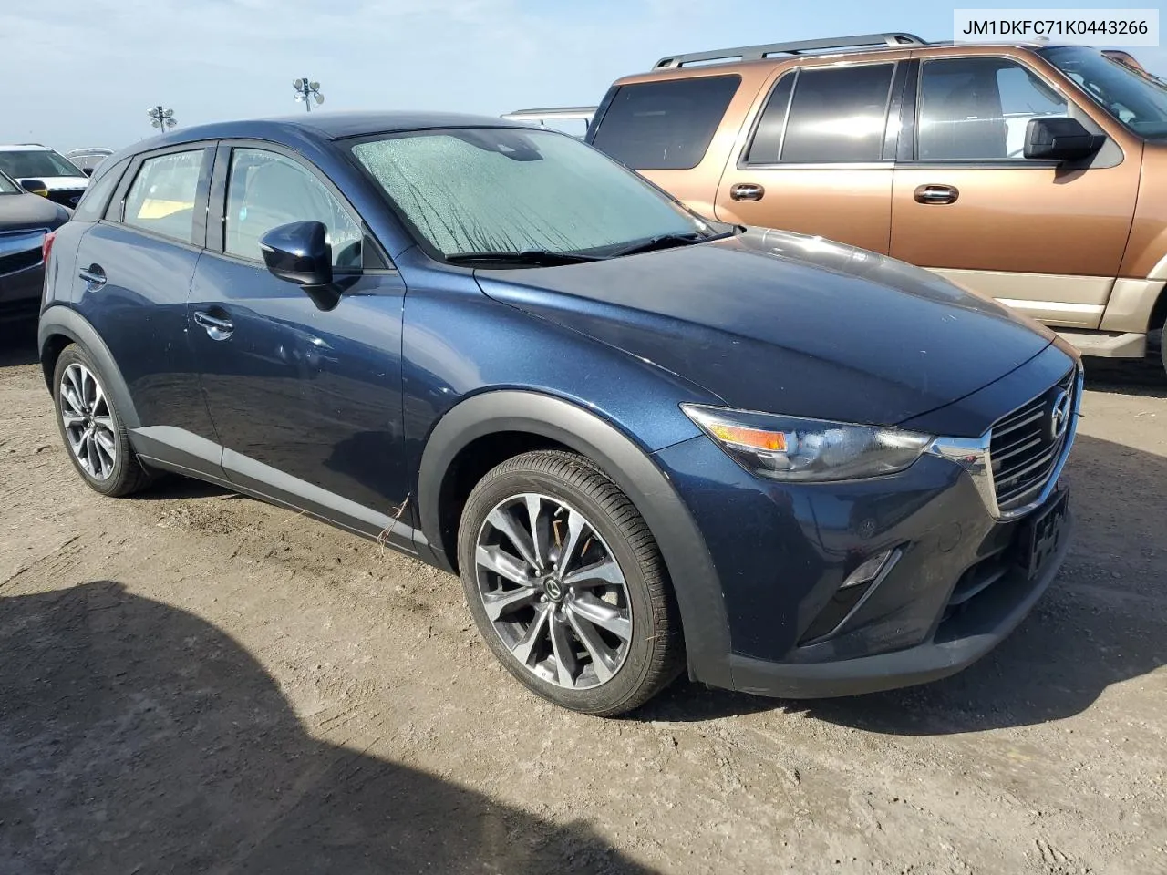 2019 Mazda Cx-3 Touring VIN: JM1DKFC71K0443266 Lot: 76935184