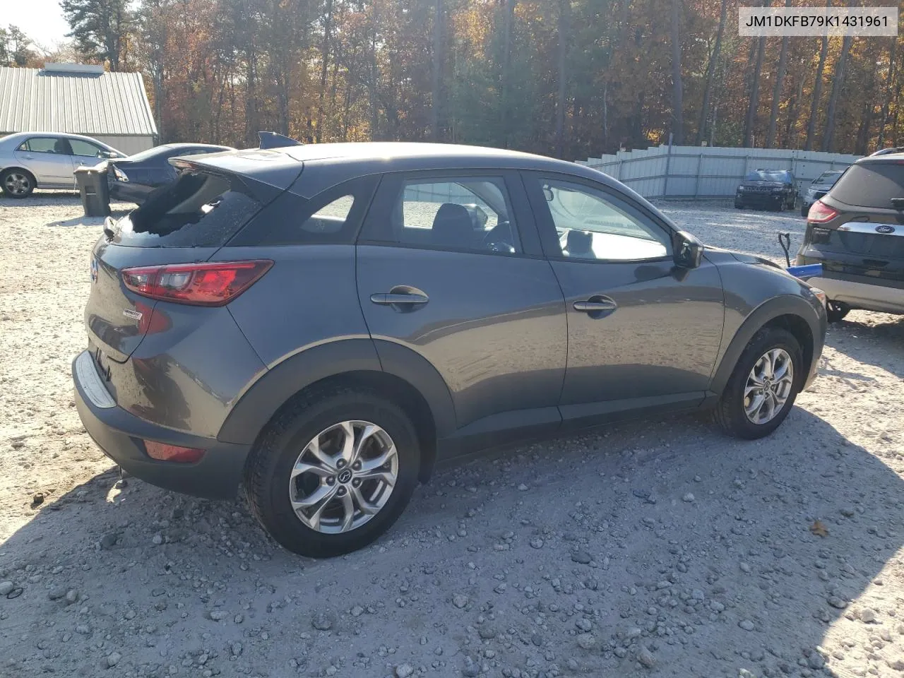 2019 Mazda Cx-3 Sport VIN: JM1DKFB79K1431961 Lot: 76985044