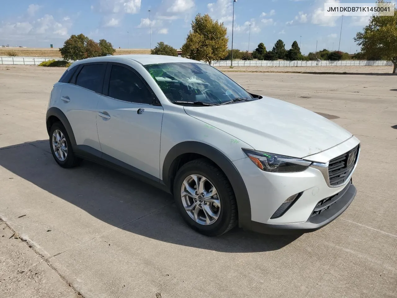 2019 Mazda Cx-3 Sport VIN: JM1DKDB71K1450041 Lot: 77108184