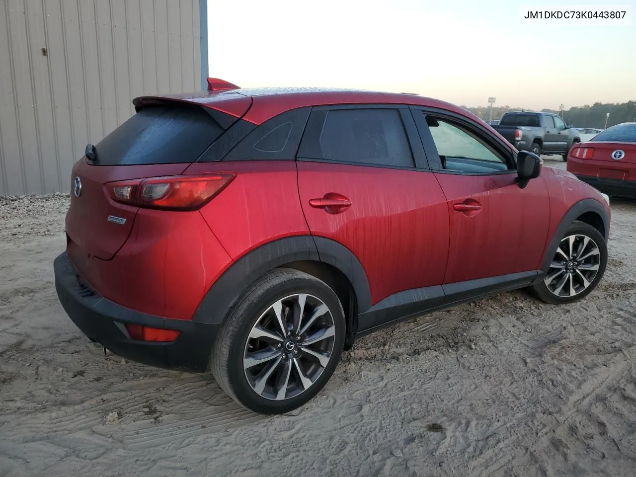 2019 Mazda Cx-3 Touring VIN: JM1DKDC73K0443807 Lot: 77249804