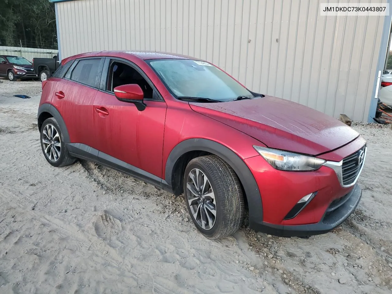 2019 Mazda Cx-3 Touring VIN: JM1DKDC73K0443807 Lot: 77249804