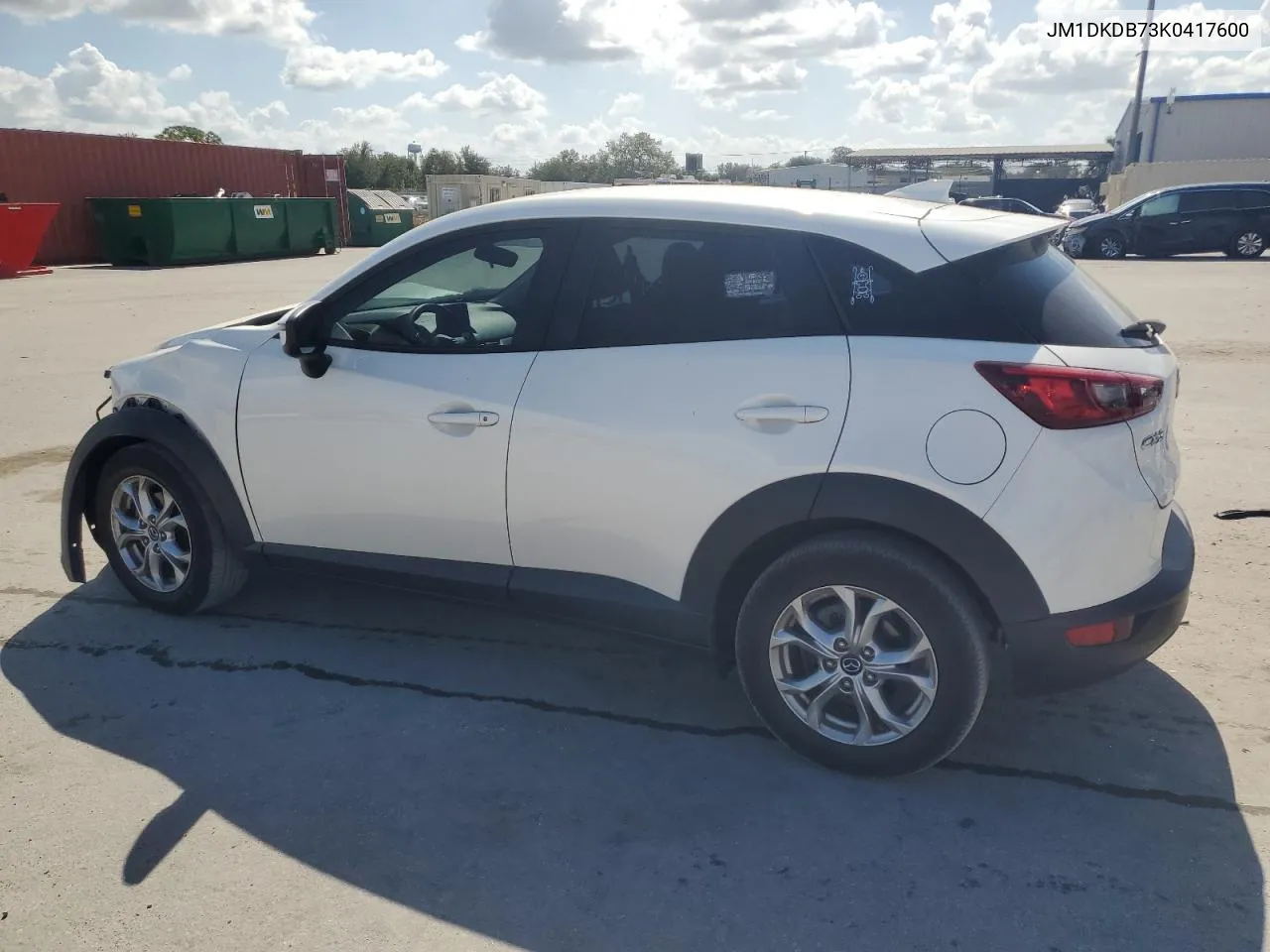 2019 Mazda Cx-3 Sport VIN: JM1DKDB73K0417600 Lot: 77345134