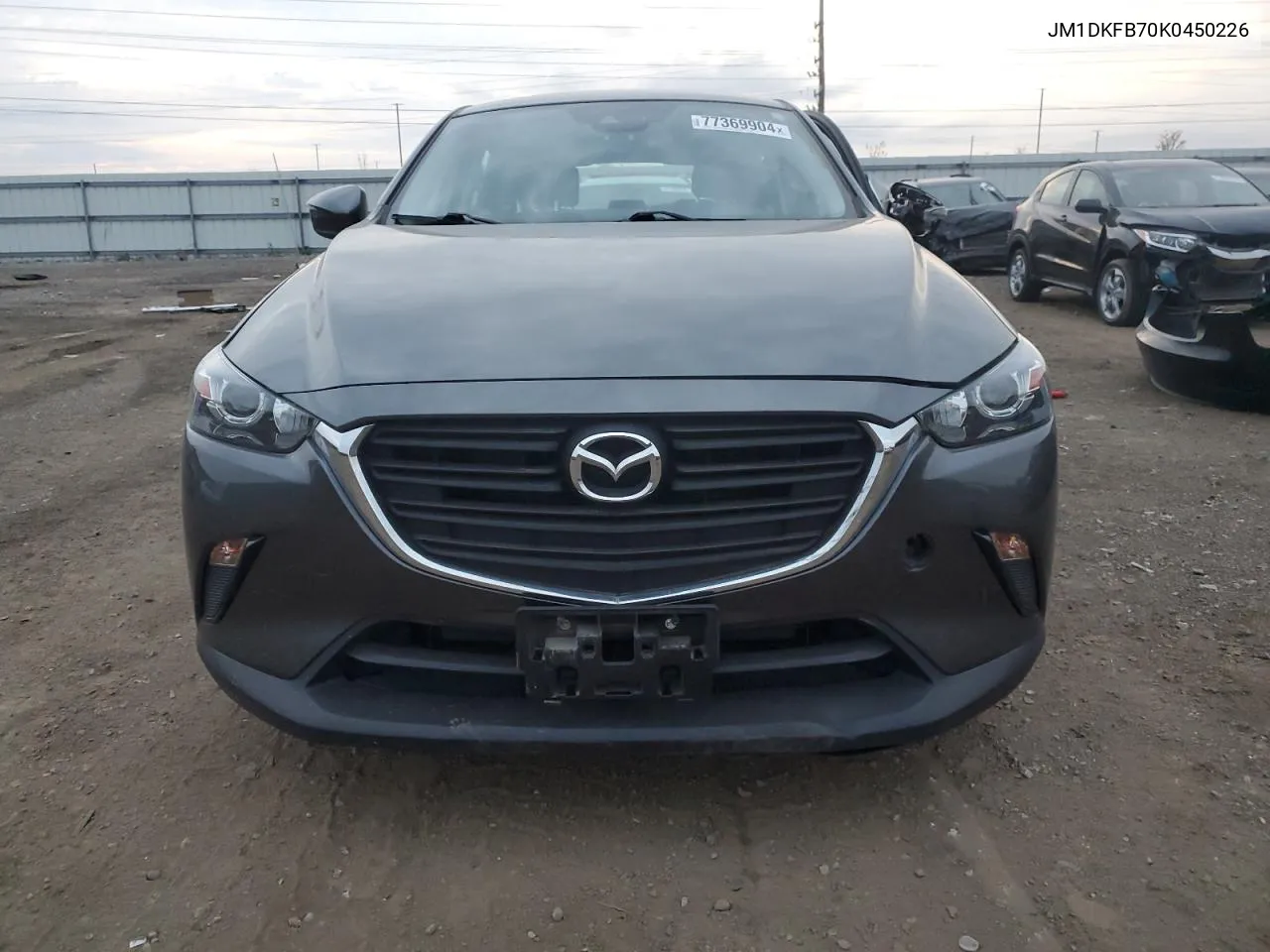 2019 Mazda Cx-3 Sport VIN: JM1DKFB70K0450226 Lot: 77369904