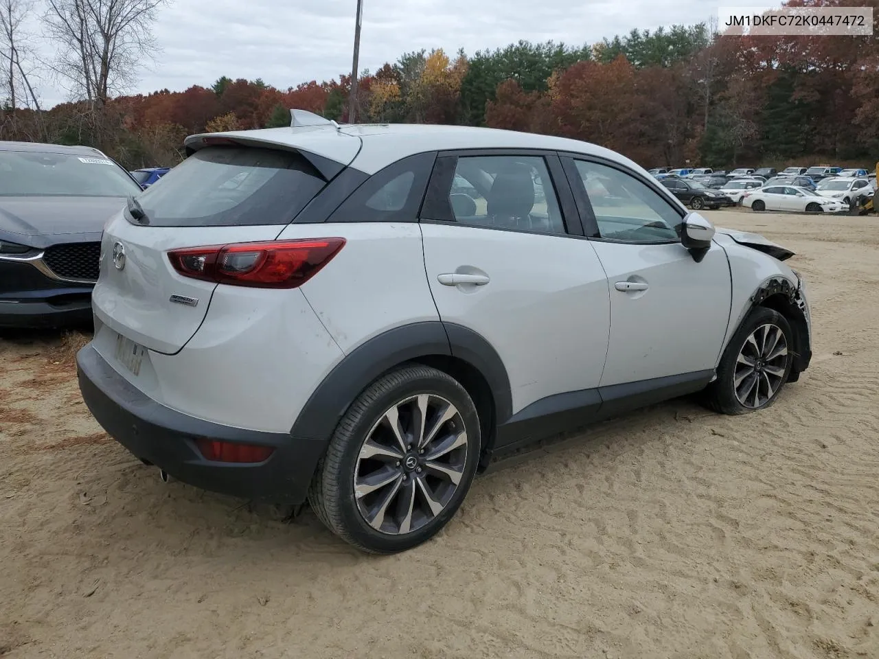 2019 Mazda Cx-3 Touring VIN: JM1DKFC72K0447472 Lot: 77451934