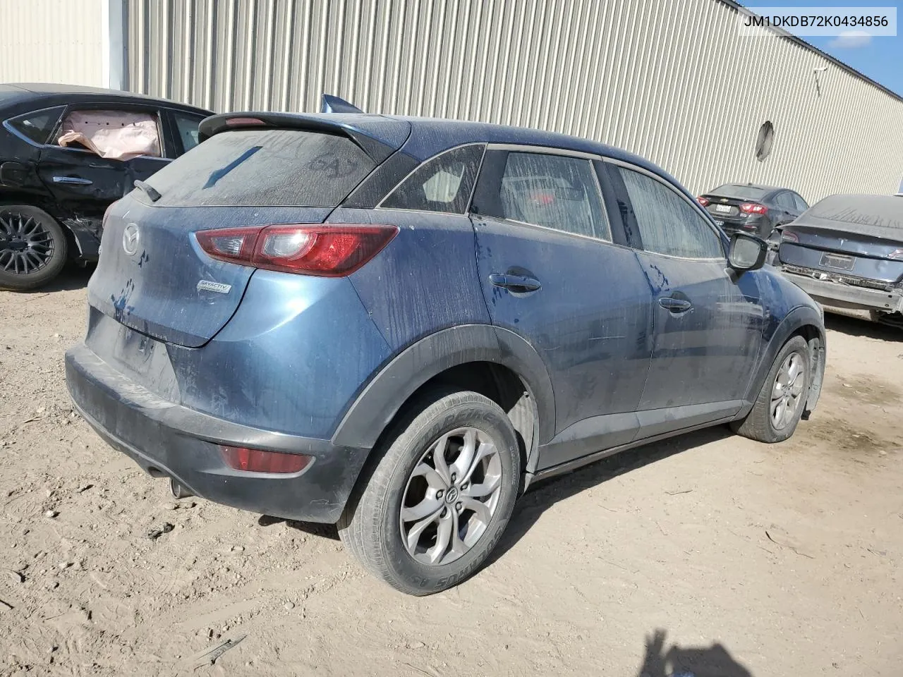 2019 Mazda Cx-3 Sport VIN: JM1DKDB72K0434856 Lot: 78385134