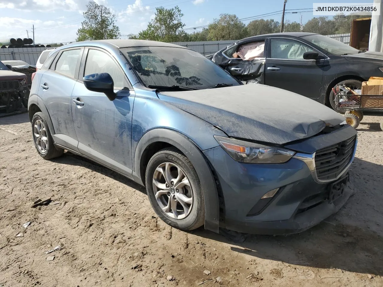 2019 Mazda Cx-3 Sport VIN: JM1DKDB72K0434856 Lot: 78385134