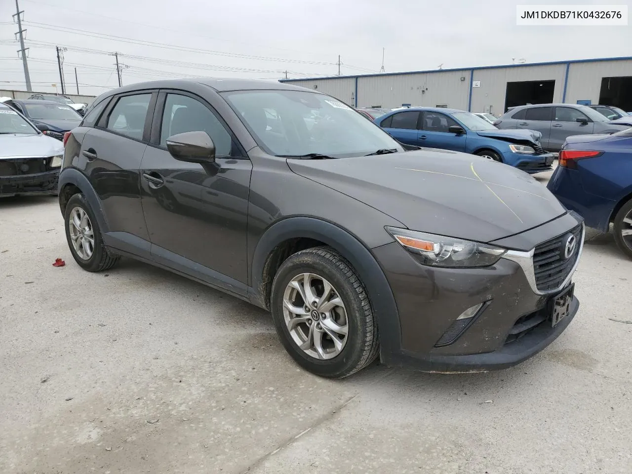 2019 Mazda Cx-3 Sport VIN: JM1DKDB71K0432676 Lot: 78888924