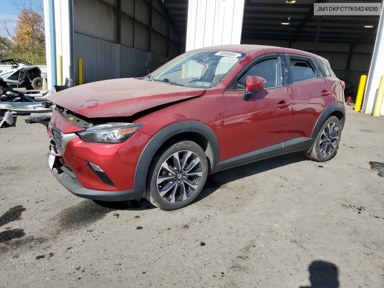 2019 Mazda Cx-3 Touring VIN: JM1DKFC77K0424530 Lot: 78899804