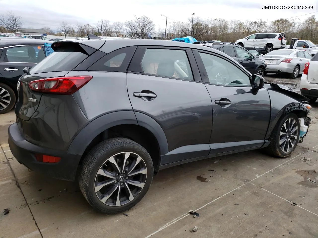 JM1DKDC72K0445239 2019 Mazda Cx-3 Touring