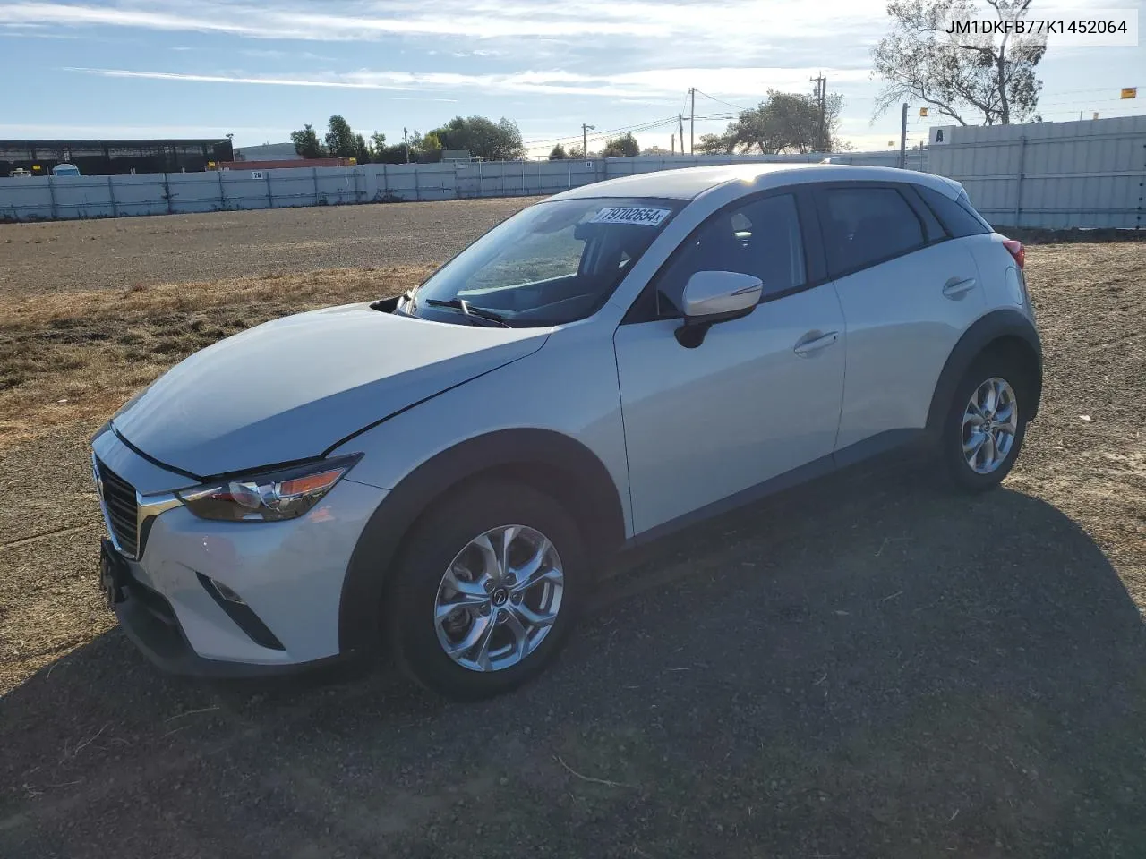 2019 Mazda Cx-3 Sport VIN: JM1DKFB77K1452064 Lot: 79702654