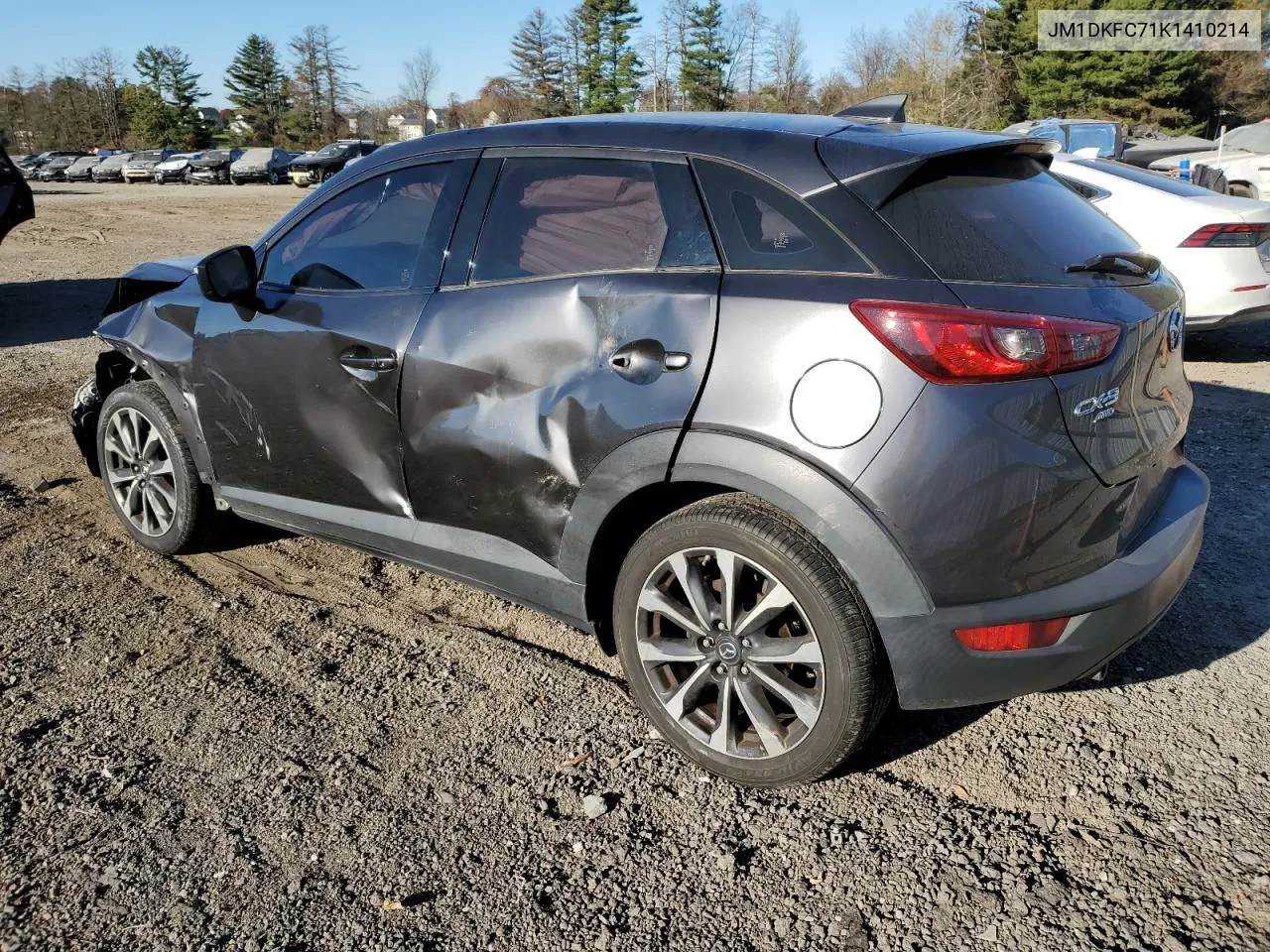 2019 Mazda Cx-3 Touring VIN: JM1DKFC71K1410214 Lot: 79746324