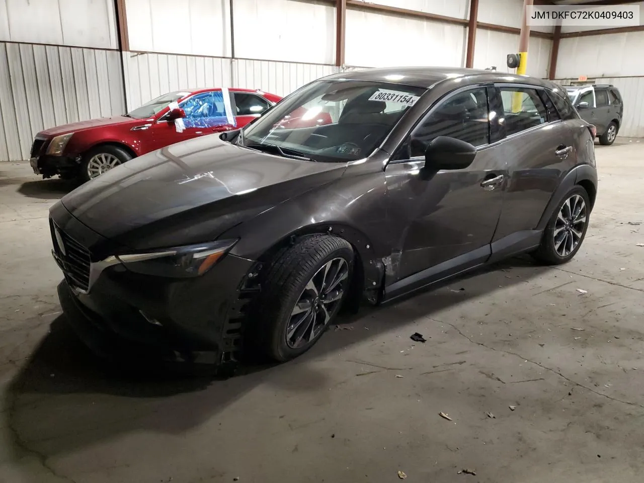 2019 Mazda Cx-3 Touring VIN: JM1DKFC72K0409403 Lot: 80331154