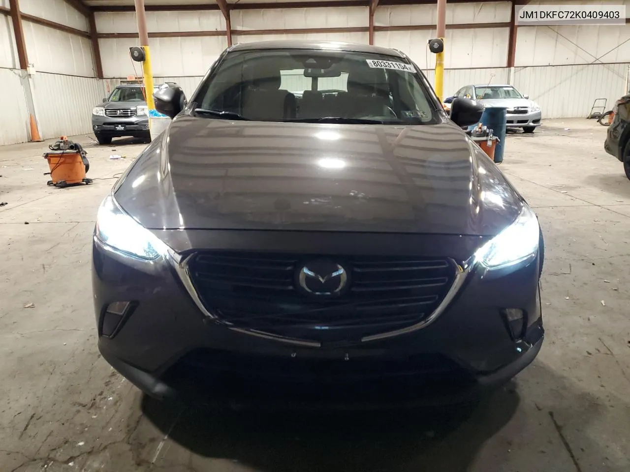 2019 Mazda Cx-3 Touring VIN: JM1DKFC72K0409403 Lot: 80331154