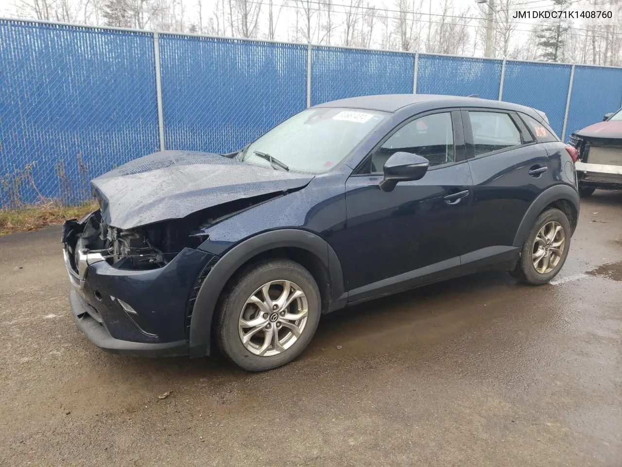 JM1DKDC71K1408760 2019 Mazda Cx-3 Touring