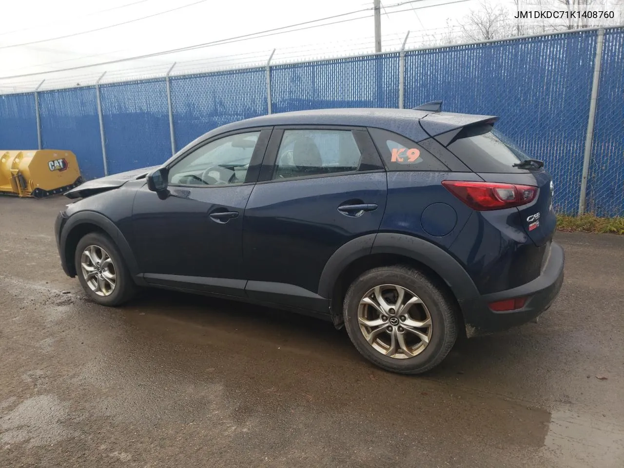 JM1DKDC71K1408760 2019 Mazda Cx-3 Touring