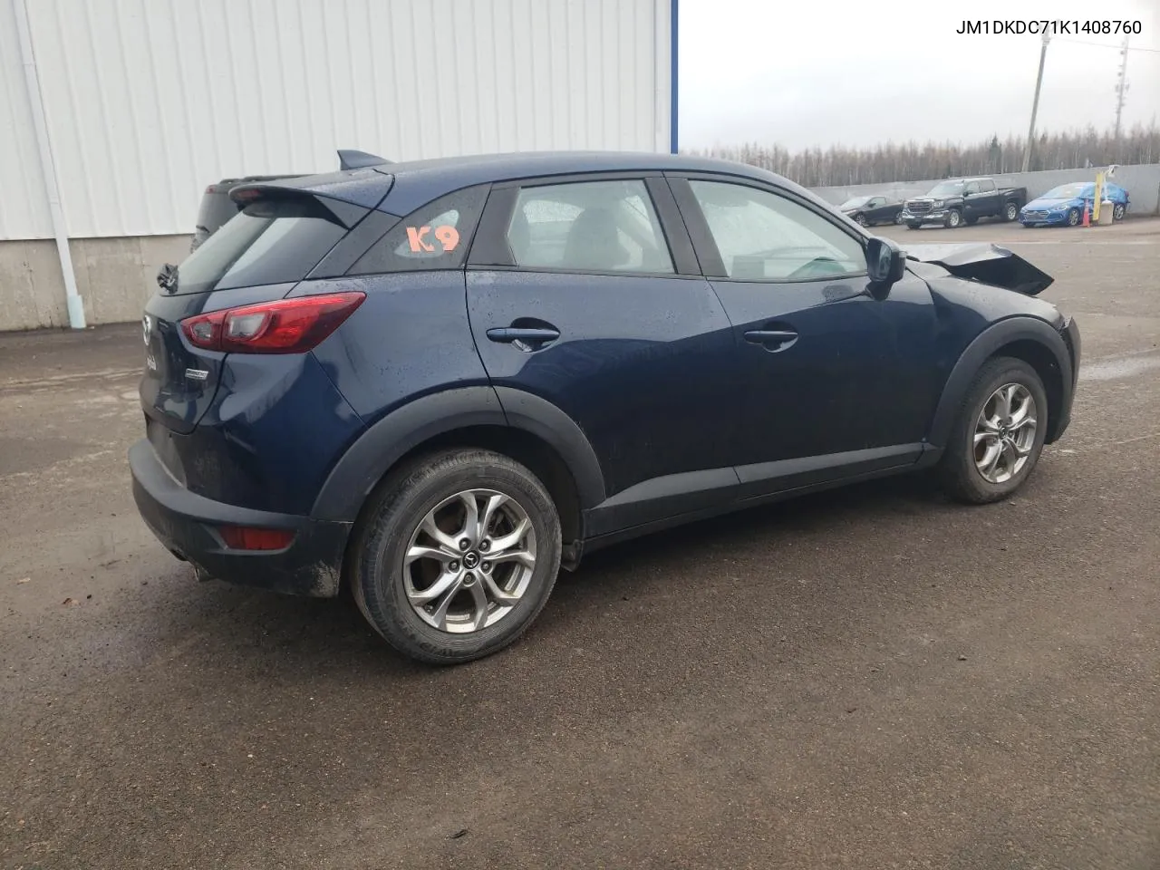 JM1DKDC71K1408760 2019 Mazda Cx-3 Touring